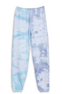 Sans Logo Sweatpants - Sky Tie Dye