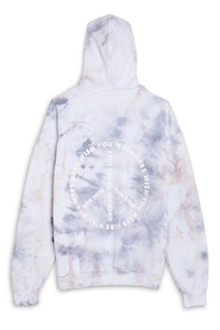 Wish You Were Here Hoodie - Marble Tie Dye